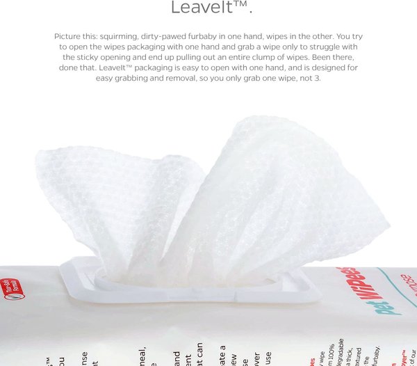 Show full view: Pet Parents Pet WiPees Dog All Purpose Allergy Dog Wipes, 100 count slide 8 of 10