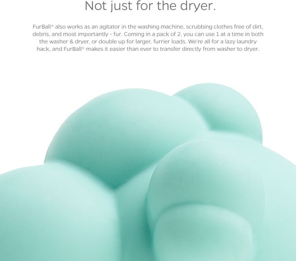 Show full view: Pet Parents FurBall Laundry Pet Hair Remover, 2 count slide 3 of 10