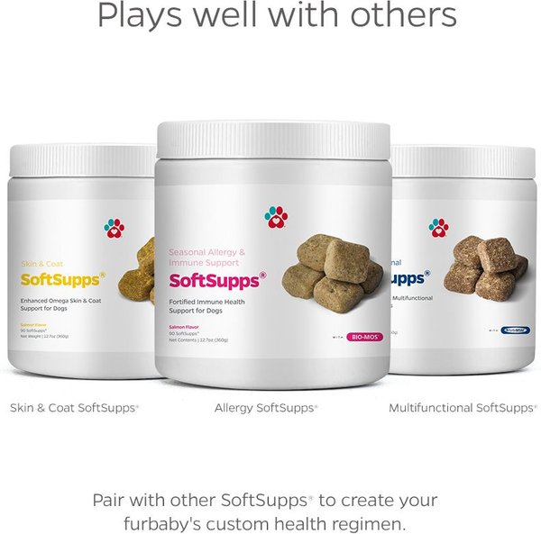 Show full view: Pet Parents Allergy SoftSupps Immune & Allergy Relief Dog Supplement, 90 count slide 8 of 9