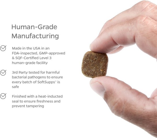 Show full view: Pet Parents Bladder SoftSupps Cranberry Bladder Dog Supplement, 90 count slide 5 of 9