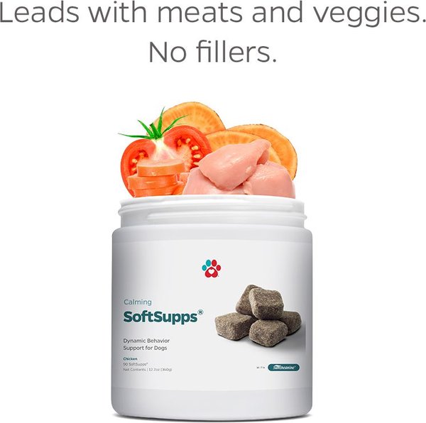 Show full view: Pet Parents Stress & Anxiety Calming Chicken Flavored Dog Supplement, 90 count slide 4 of 9