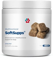 Pet Parents Multivitamin SoftSupps 5-in-1 Multi-Vitamin Dog Supplement, 90 count