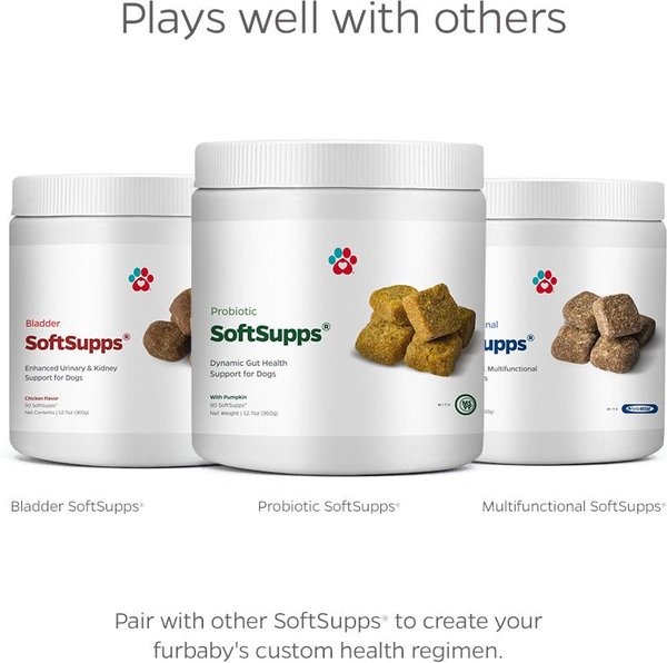 Show full view: Pet Parents Probiotic SoftSupps Prebiotic & Probiotic Dog Supplement, 90 count slide 8 of 9