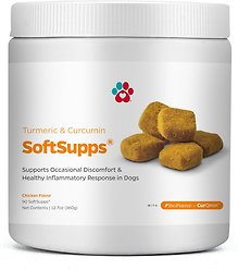 Pet Parents Turmeric & Curcumin Chicken Flavored Dog Supplement, 90 count