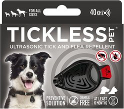 Tickless Class Pet Natural Tick & Flea Repeller Cat & Dog Collar, Black