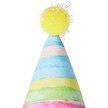 Show in main carousel: Frisco Striped Party Hat and Ruffle Collar Cat Birthday Costume, One Size slide 4 of 8