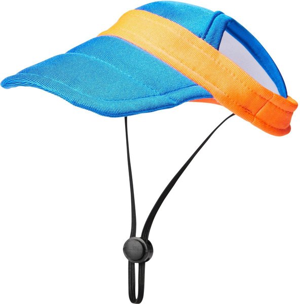 Show full view: Frisco UPF 50+ Colorblock Dog & Cat Cap, Red, X-Small/Small slide 4 of 7