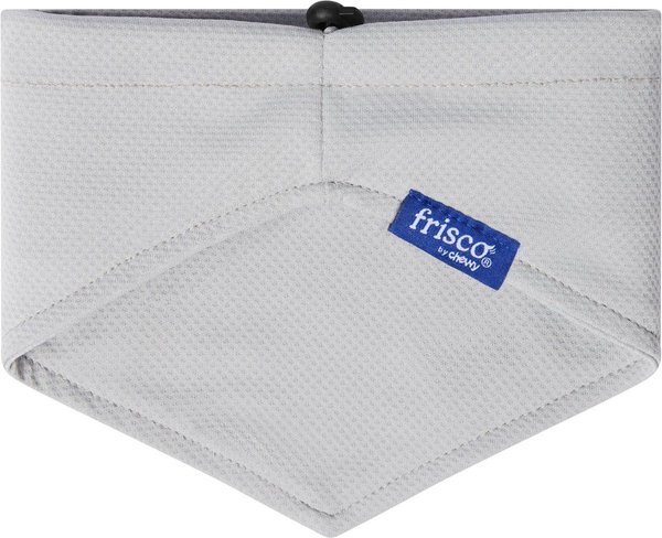 Show full view: Frisco Cooling Pullover Dog Gaitor, Gray, X-Small/Small slide 4 of 8