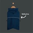 Show in main carousel: Frisco Water Resistant Dog Raincoat, Blue, Medium slide 7 of 10