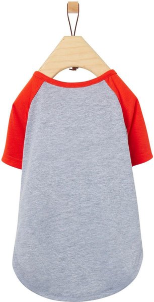 Show full view: Frisco Baseball Dog & Cat T-Shirt, Red, X-Large slide 3 of 8