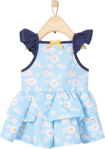 Show full view: Frisco Blue Daisies Dog & Cat Dress, X-Large slide 3 of 7