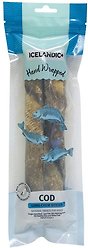 Icelandic+ Long Chew Sticks Cod Skin Dog Treats, 10-in, 4.6-oz bag, 2 count