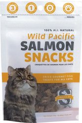 Snack 21 Salmon Snacks Cat Treats, 0.88-oz bag