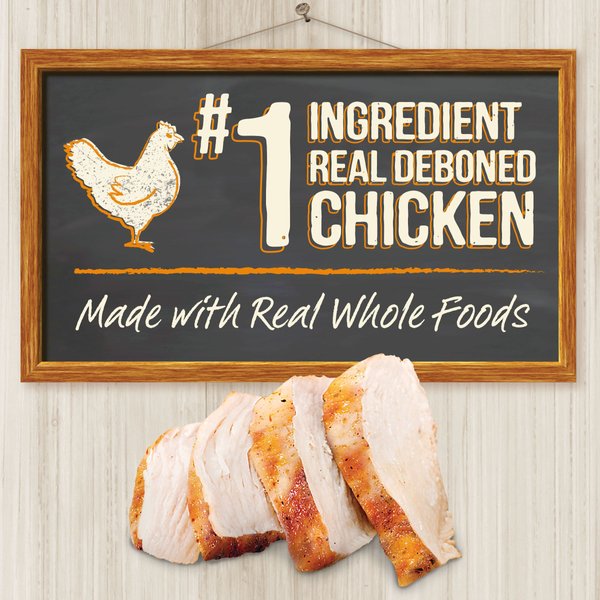 Show full view: Merrick Healthy Grains Real Chicken & Brown Rice Dry Dog Food, 5.44-kg bag slide 5 of 15