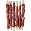 Show in main carousel: Dogit Snack Bar Rawhide Duck-Wrapped Twists Dog Treats, 10-cm, 6 count slide 3 of 3