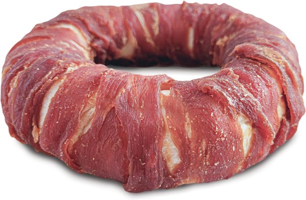 Show full view: Dogit Snack Bar Rawhide Duck-Wrapped Donut Dog Treat, Large, 1 count slide 3 of 3