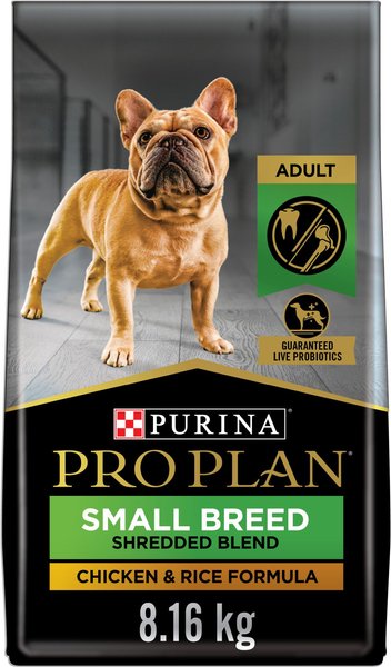 PURINA PRO PLAN Specialized Small Breed Shredded Blend Chicken Rice Dry Dog Food 8.16 kg bag Chewy Canada