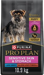 Purina Pro Plan Development Sensitive Skin & Stomach Large Breed Formula Dry Puppy Food, 10.9-kg bag