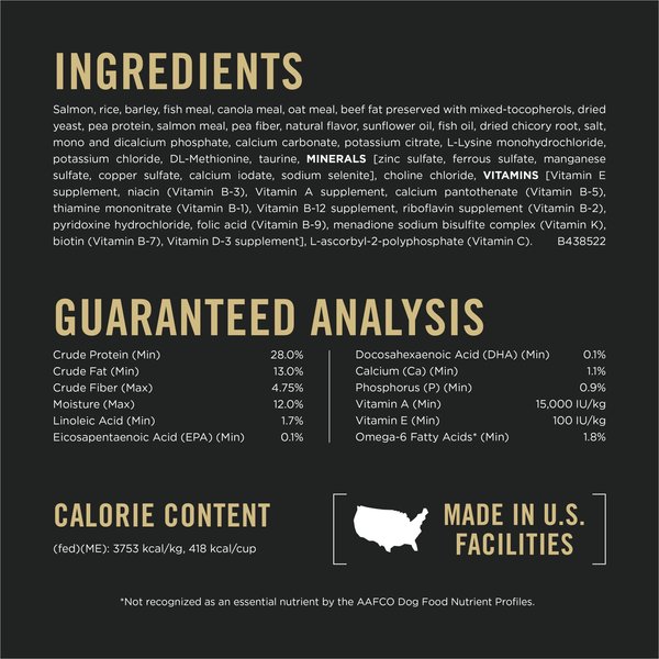 Show full view: Purina Pro Plan Development Sensitive Skin & Stomach Large Breed Formula Dry Puppy Food, 10.9-kg bag slide 8 of 9