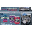 Show in main carousel: Blue Buffalo Wilderness Adult High Protein Grain-Free Beef, Chicken & Salmon, & Chicken Variety Food Wet Dog Food, 12.5-oz can, case of 6 slide 1 of 10