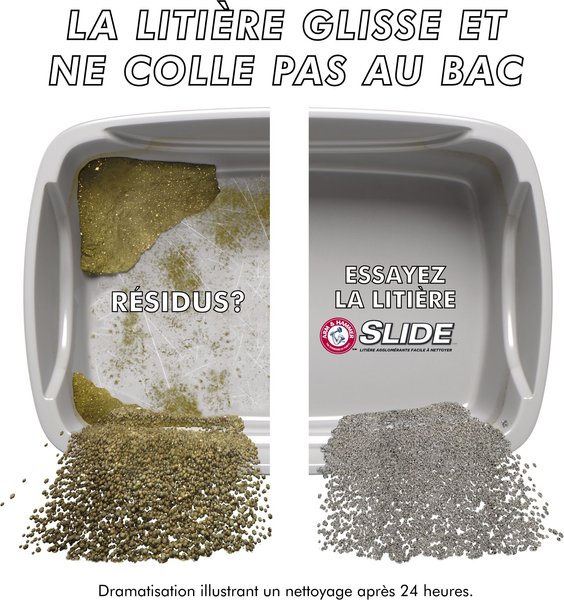 Show full view: Arm & Hammer Litter Clump & Seal Slide Clumping Clay Cat Litter, 17.2-kg box slide 4 of 8