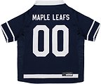 Pets First NHL Hockey Dog & Cat Jersey, Toronto Maple Leafs, X-Large