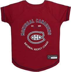 Pets First NHL Hockey Dog & Cat T-Shirt, Montreal Canadiens, Medium