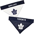 Pets First NHL Hockey Dog & Cat Reversible Bandana, Toronto Maple Leafs, Small/Medium