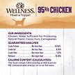 Show in main carousel: Wellness Ninety-Five Percent Chicken Grain-Free Natural Canned Dog Food, 374-g can, case of 12 slide 5 of 8