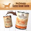 Show in main carousel: Wellness Ninety-Five Percent Turkey Grain-Free Canned Dog Food, 374-g can, case of 12 slide 3 of 8