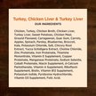 Show in main carousel: Wellness CORE Grain-Free Turkey, Chicken Liver & Turkey Liver Formula Canned Dog Food, 354-g can, case of 12 slide 4 of 8