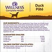 Show in main carousel: Wellness Complete Health Duck & Sweet Potato Formula Canned Dog Food, 354-g can, case of 12 slide 5 of 8