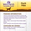 Show in main carousel: Wellness Complete Health Duck & Sweet Potato Formula Canned Dog Food, 354-g can, case of 12 slide 6 of 8