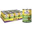 Show in main carousel: Wellness Thick & Chunky Lamb & Beef Stew with Brown Rice & Apples Canned Dog Food, 354-g can, case of 12 slide 1 of 9