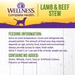Show in main carousel: Wellness Thick & Chunky Lamb & Beef Stew with Brown Rice & Apples Canned Dog Food, 354-g can, case of 12 slide 8 of 9