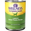Show in main carousel: Wellness Complete Health Lamb & Sweet Potato Formula Canned Dog Food, 354-g can, case of 12 slide 3 of 10