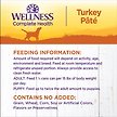 Show in main carousel: Wellness Complete Health Turkey & Sweet Potato Formula Canned Dog Food, 354-g can, case of 12 slide 6 of 8