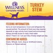 Show in main carousel: Wellness Thick & Chunky Turkey Stew with Barley & Carrots Canned Dog Food, 354-g can, case of 12 slide 8 of 9