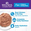 Show in main carousel: Wellness Complete Health Chicken & Herring Formula Grain-Free Canned Cat Food, 354-g can, case of 12 slide 2 of 16