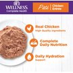 Show in main carousel: Wellness Complete Health Pate Chicken Entree Grain-Free Natural Canned Cat Food, 85-g can, case of 24 slide 2 of 16
