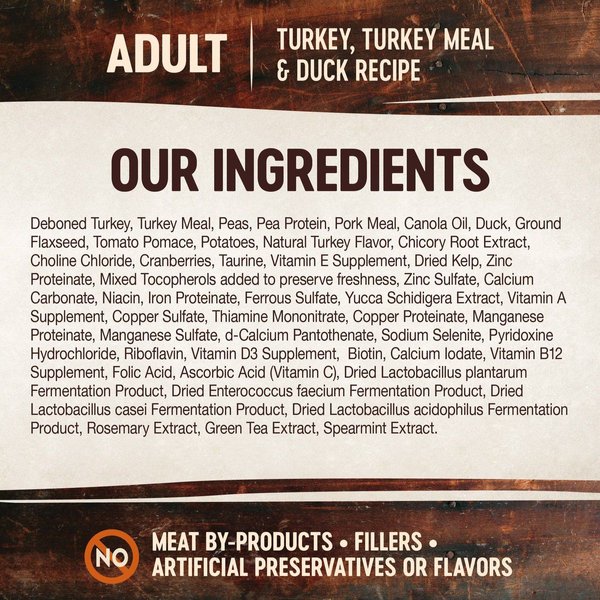 Show full view: Wellness CORE Grain-Free Turkey, Turkey Meal & Duck Formula Natural Dry Cat Food, 2.27-kg bag slide 6 of 9