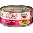 Show in main carousel: Wellness CORE Natural Grain-Free Turkey & Duck Pate Canned Cat Food, 156-g can, case of 24 slide 1 of 9