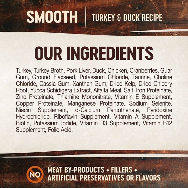 Show full view: Wellness CORE Natural Grain-Free Turkey & Duck Pate Canned Cat Food, 156-g can, case of 24 slide 6 of 9