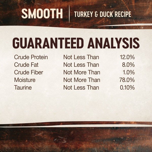Show full view: Wellness CORE Natural Grain-Free Turkey & Duck Pate Canned Cat Food, 156-g can, case of 24 slide 7 of 9