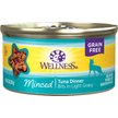 Show in main carousel: Wellness Complete Health Minced Tuna Dinner Grain-Free Canned Cat Food, 85-g can, case of 24 slide 1 of 9