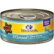 Show in main carousel: Wellness Complete Health Minced Tuna Dinner Grain-Free Canned Cat Food, 156-g can, case of 24 slide 1 of 8