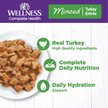 Show in main carousel: Wellness Complete Health Minced Turkey Entree Grain-Free Canned Cat Food, 85-g can, case of 24 slide 3 of 10