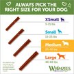 Show in main carousel: WHIMZEES by Wellness Stix Dental Chews Natural Grain-Free Dental Dog Treats, Medium, 14 count slide 8 of 10