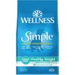 Show in main carousel: Wellness Simple Limited Ingredient Diet Grain-Free Healthy Weight Salmon & Peas Formula Dry Dog Food, 10.9-kg bag slide 1 of 10
