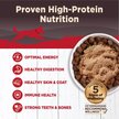 Show in main carousel: Wellness CORE Grain-Free Hearty Cuts in Gravy Beef & Venison Recipe Canned Dog Food, 354-g can, case of 12 slide 3 of 8